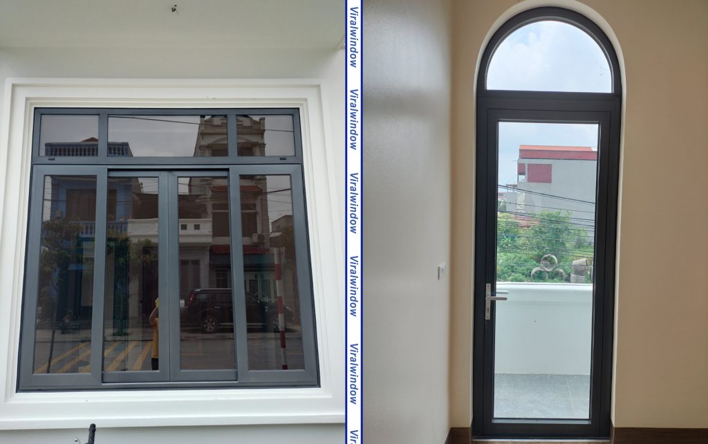 Công trình cửa nhôm Viralwindow tại Phủ Lý - Hà Nam